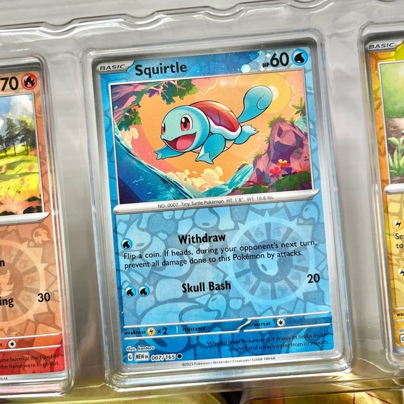 Pokémon 151 SQUIRTLE Costco Promo Cosmos Holographic Foil Trading Card - Picture 1 of 5